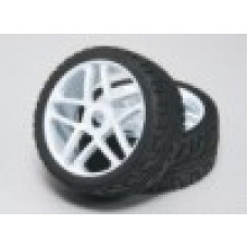 PAR DE RODAS 1/8 On-road Car Wheel/Tire 17mm Hex (2pcs/bag)